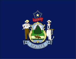 Maine state flag